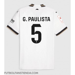 Valencia Gabriel Paulista #5 Primera Equipación 2023-24 Manga Corta